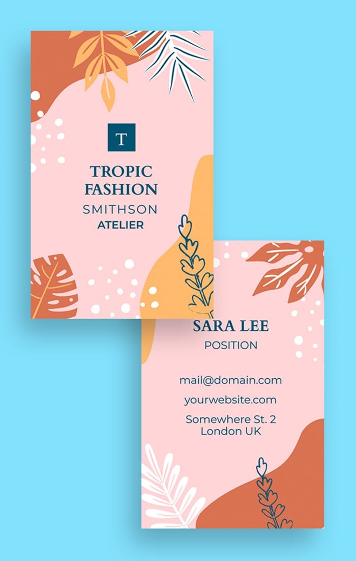 clothing business cards ideas 6