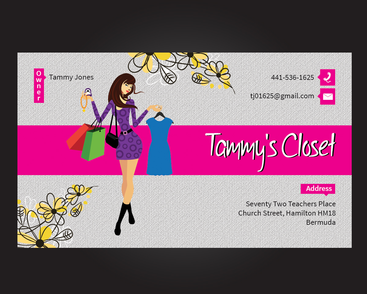 clothing line business cards 1
