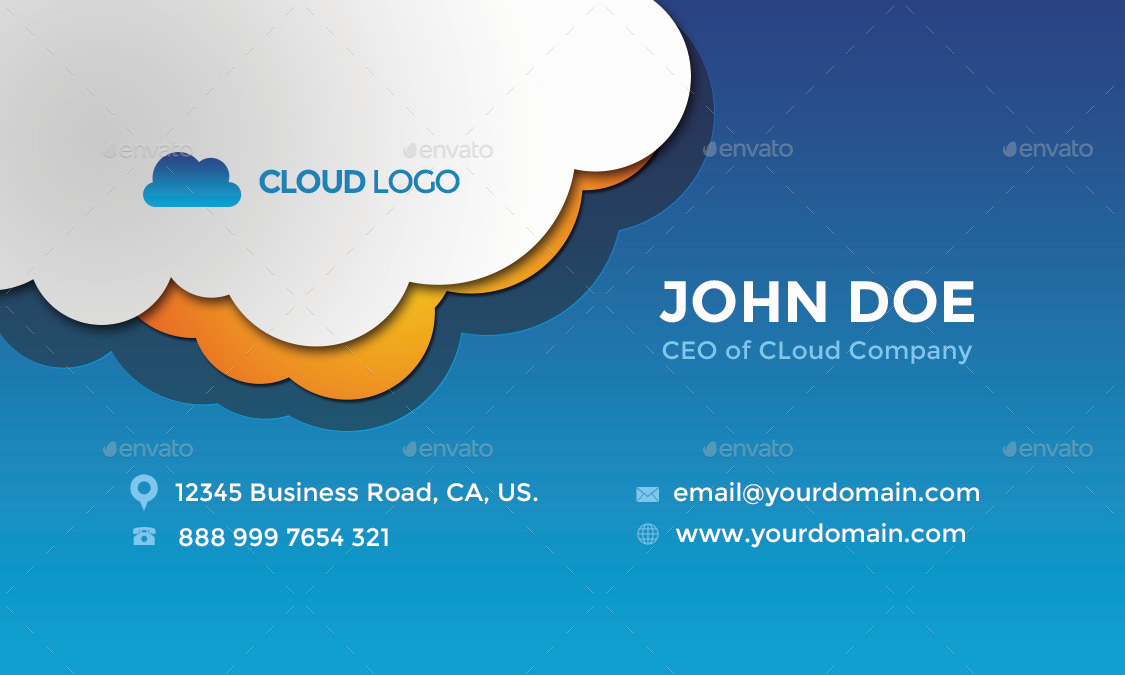 cloud business cards 1