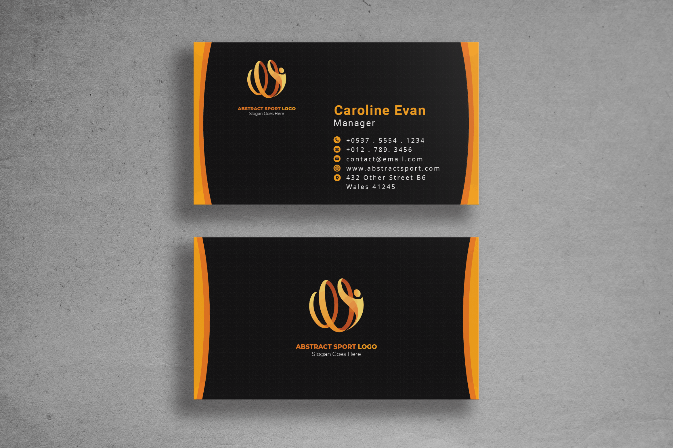 club business cards 5