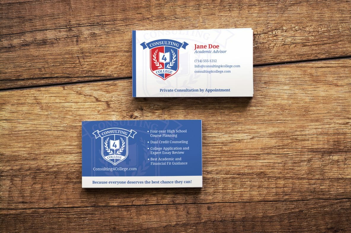 college business cards 1