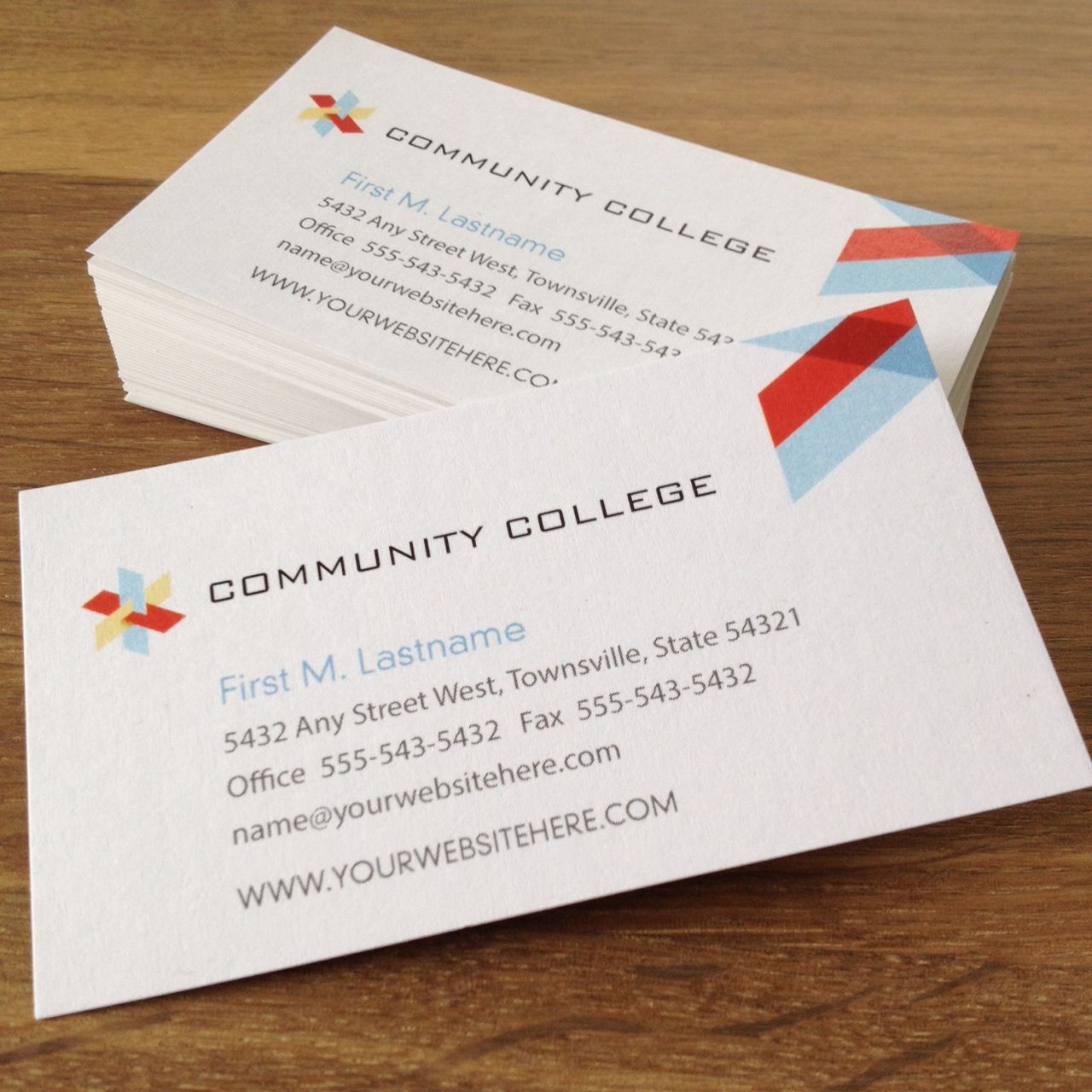 college business cards 2