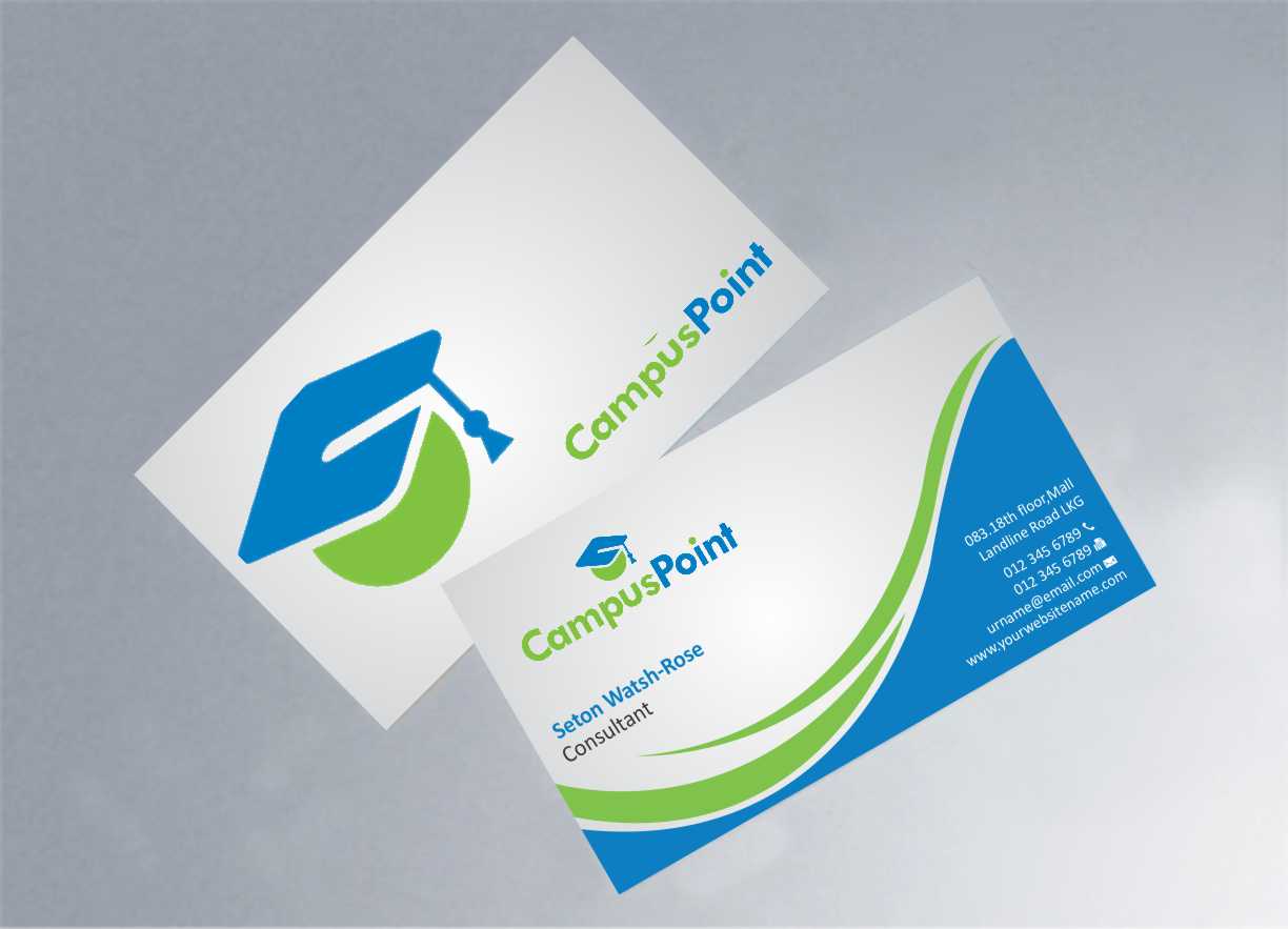collegiate business cards 1