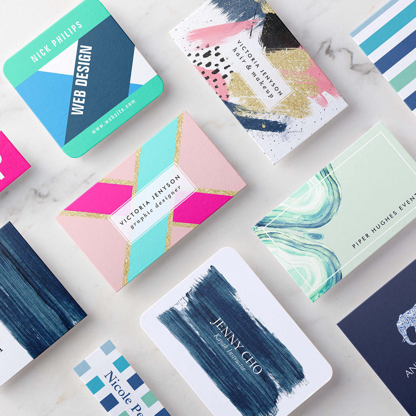 colors for business cards 2