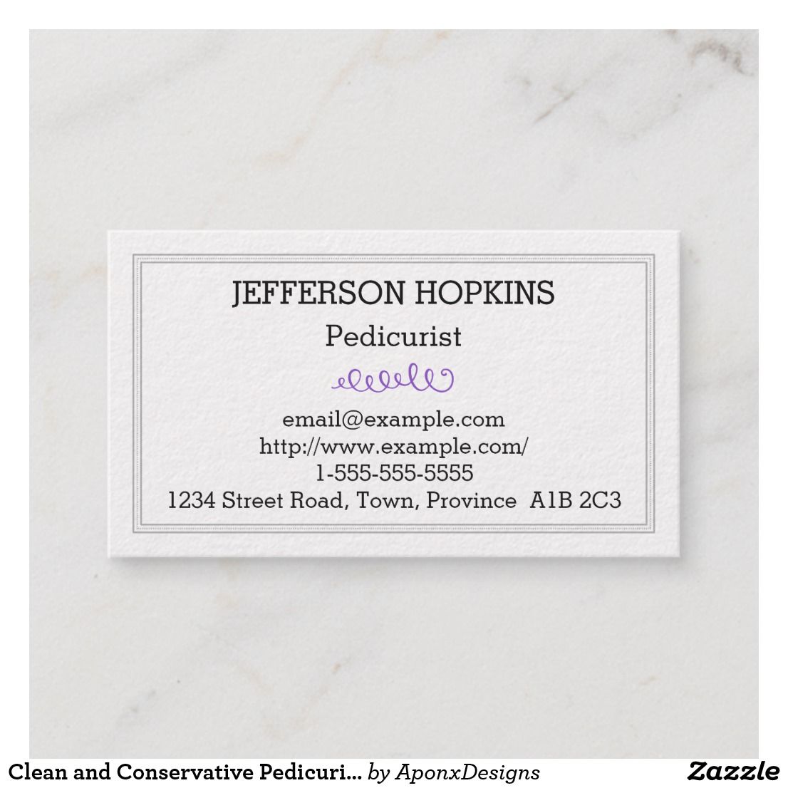 conservative business cards 2