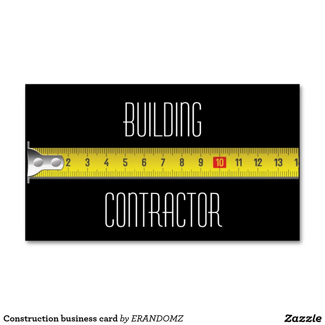 construction logos for business cards 4