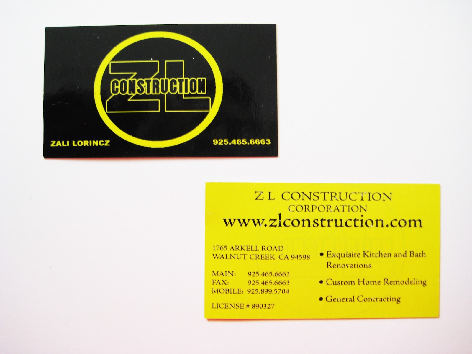 contractor business cards examples 5