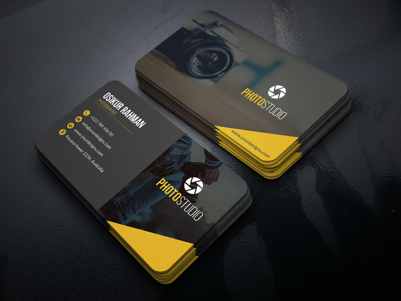 cool photography business cards 1