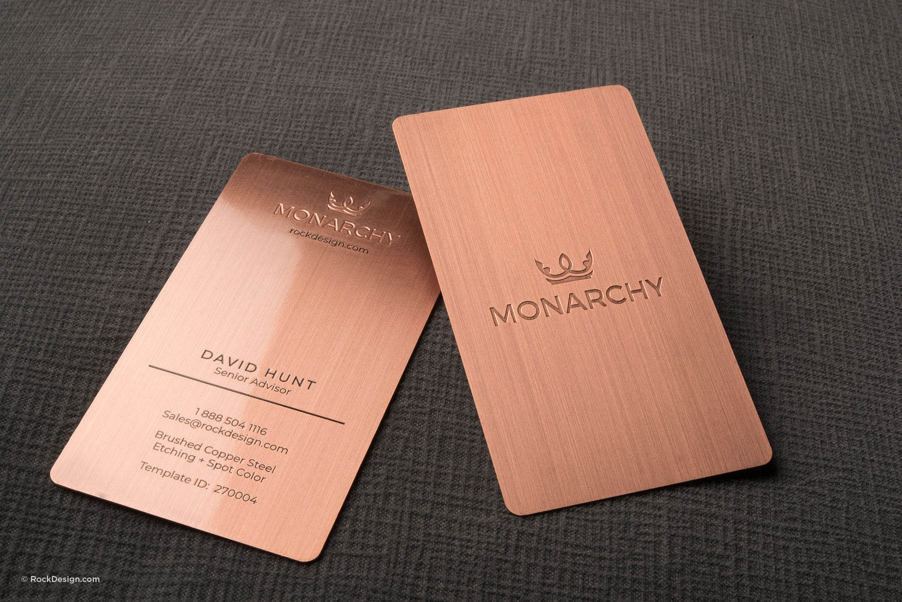 copper business cards 2