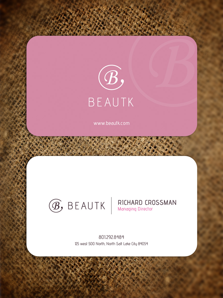 cosmetics business cards 2