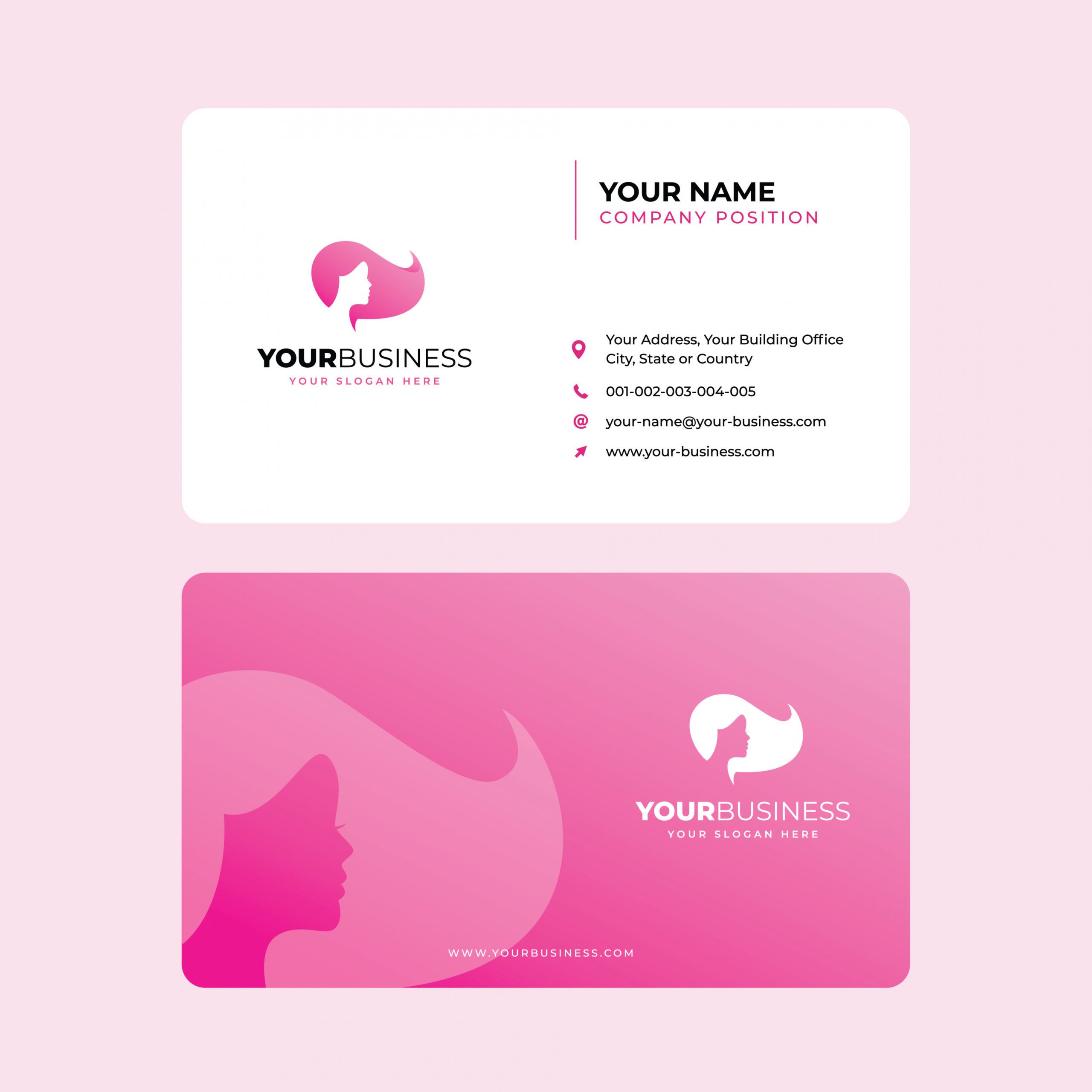 cosmetologist business cards 5