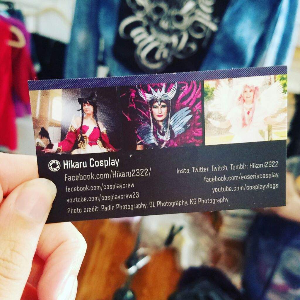 cosplay business cards 1