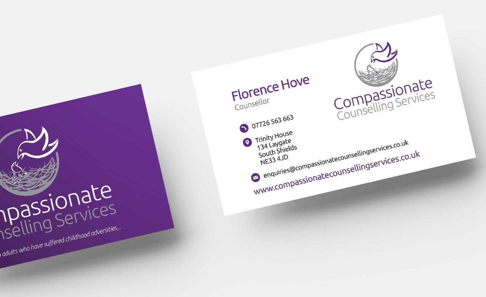 counselling business cards 1