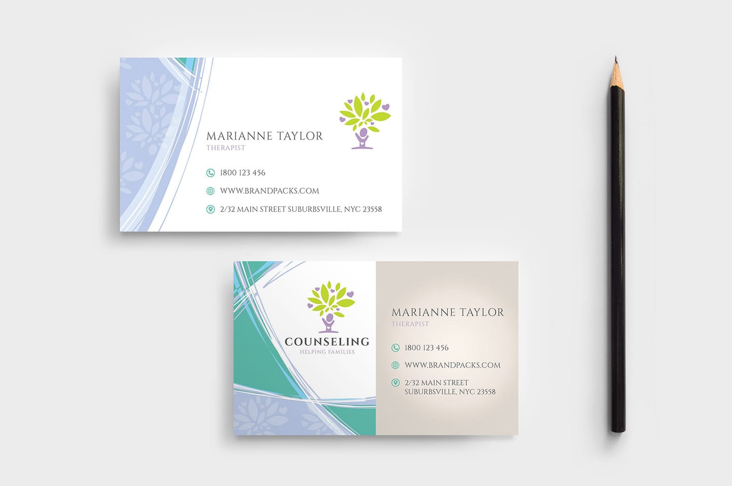 counselling business cards 2