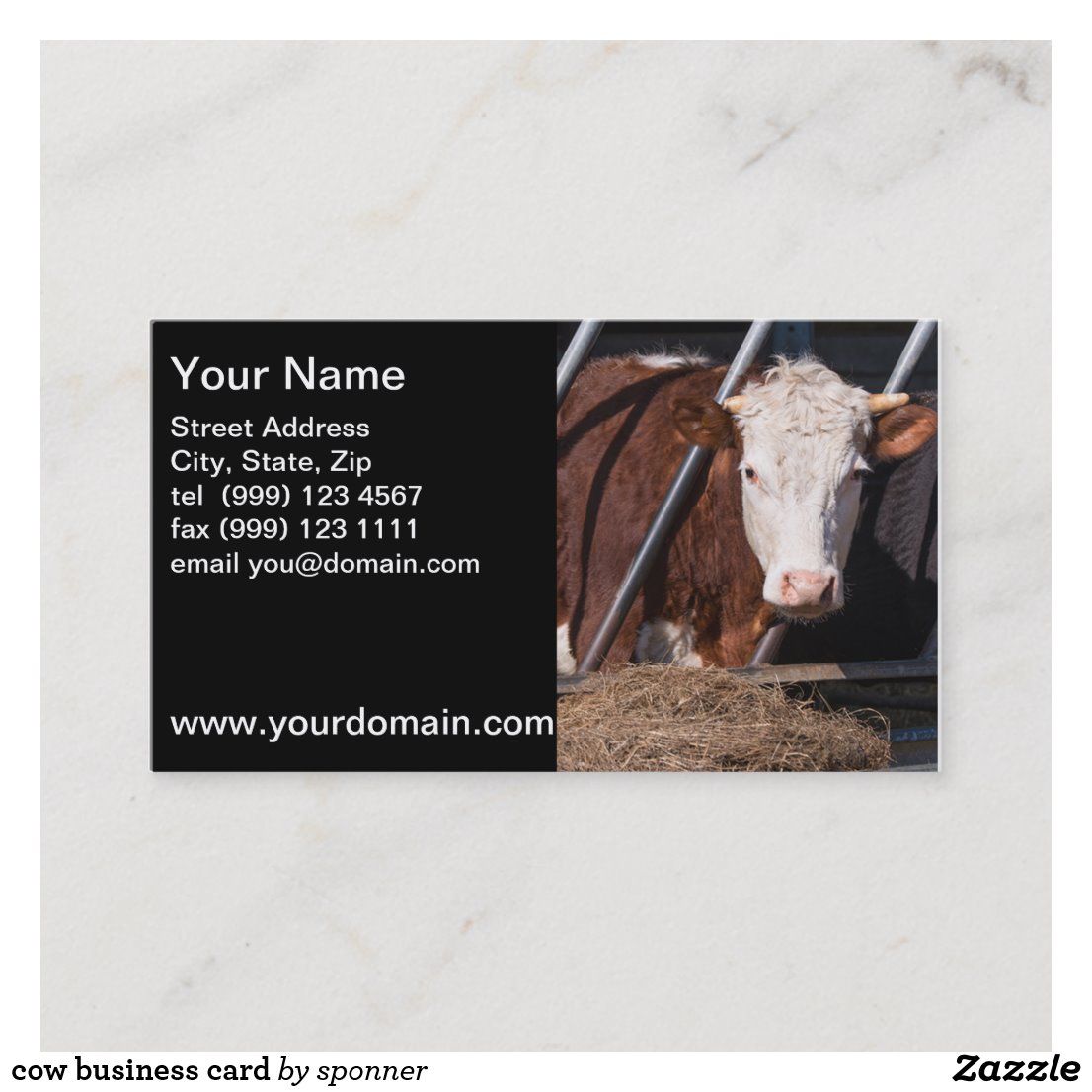 cow business cards 1