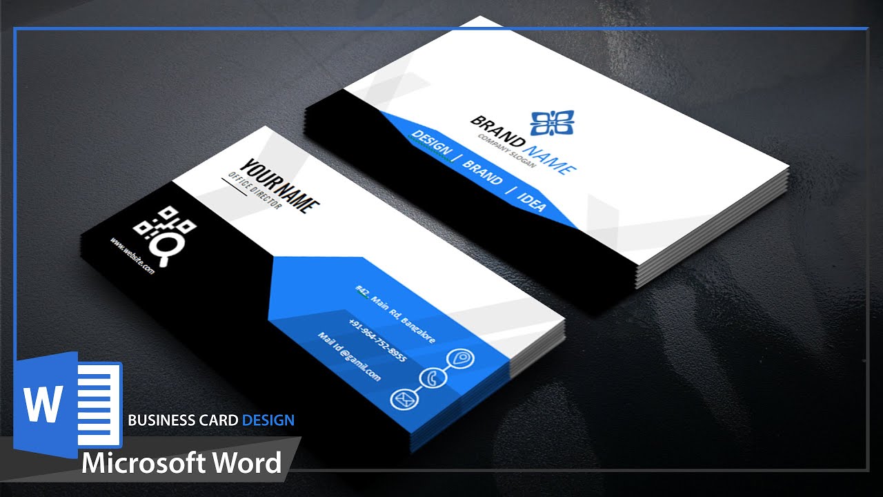 create business cards in word 2013 4