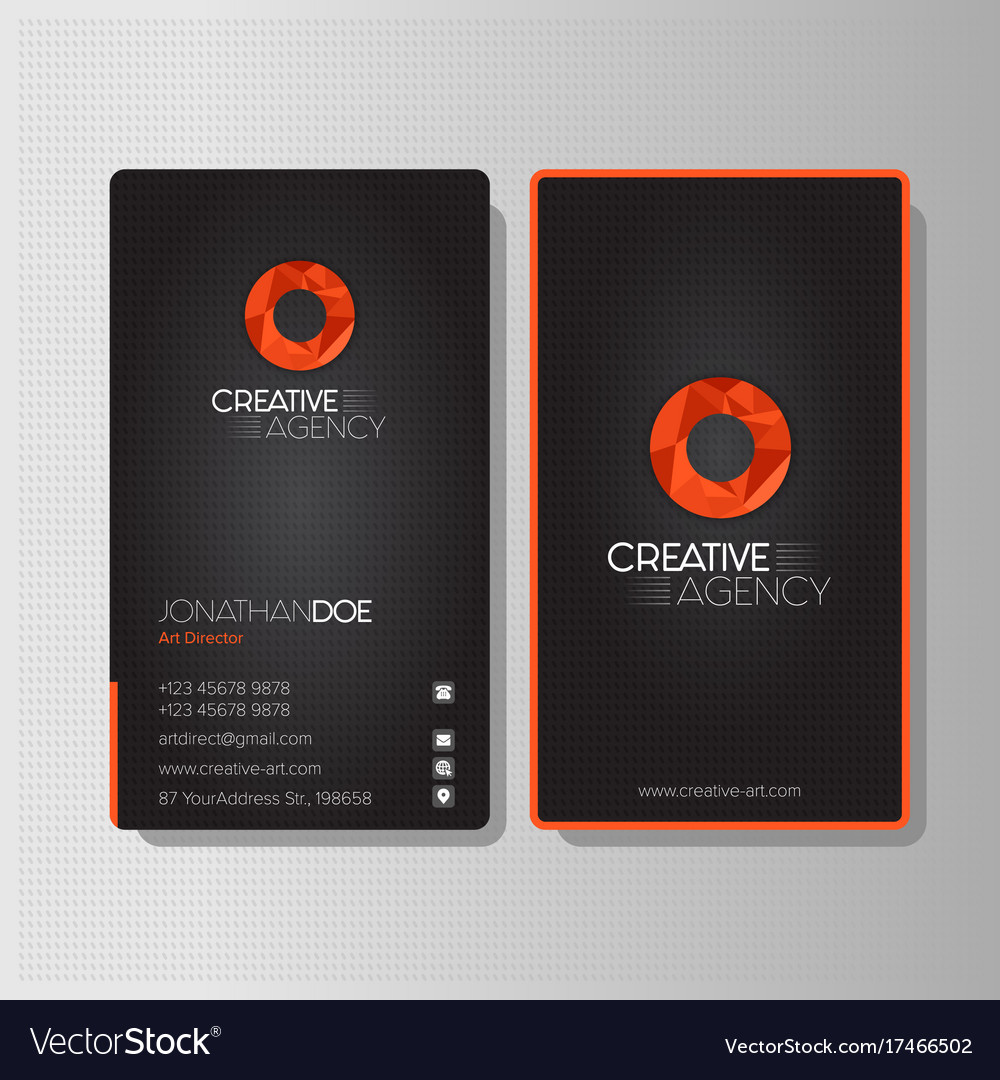 creative agency business cards 2