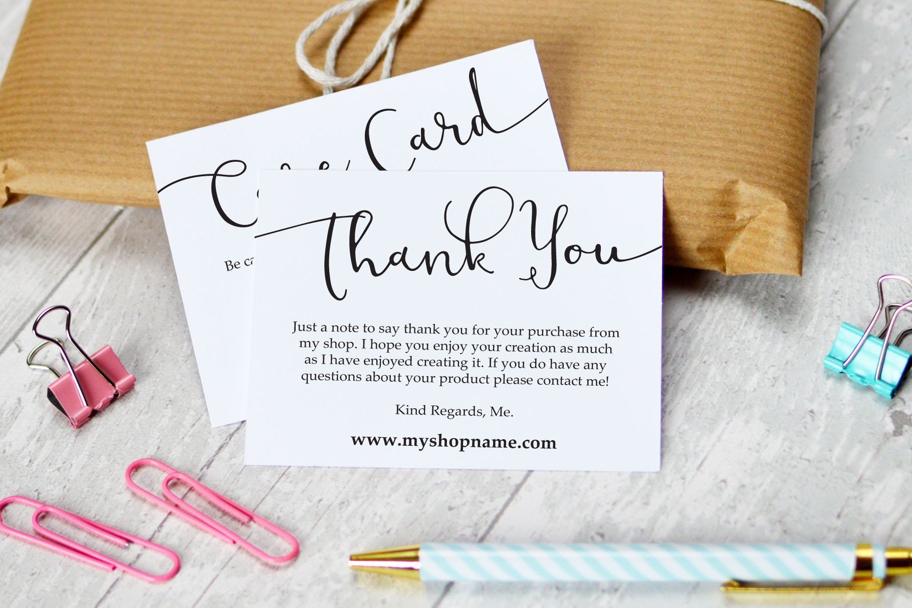 creative thank you cards for business 1