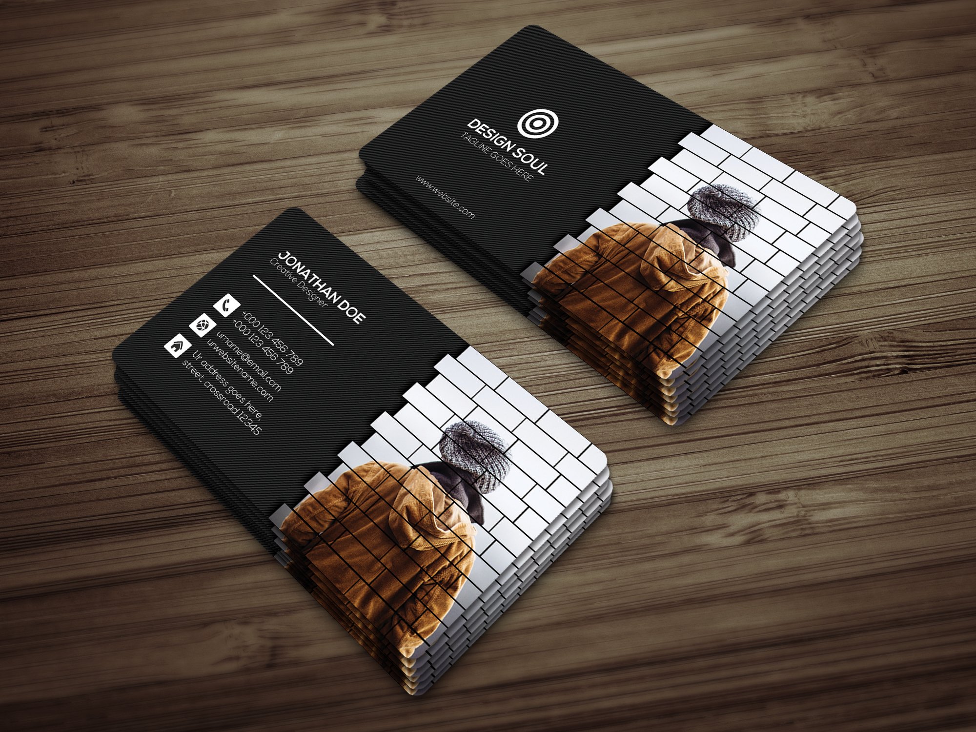 creative ways to display business cards 4