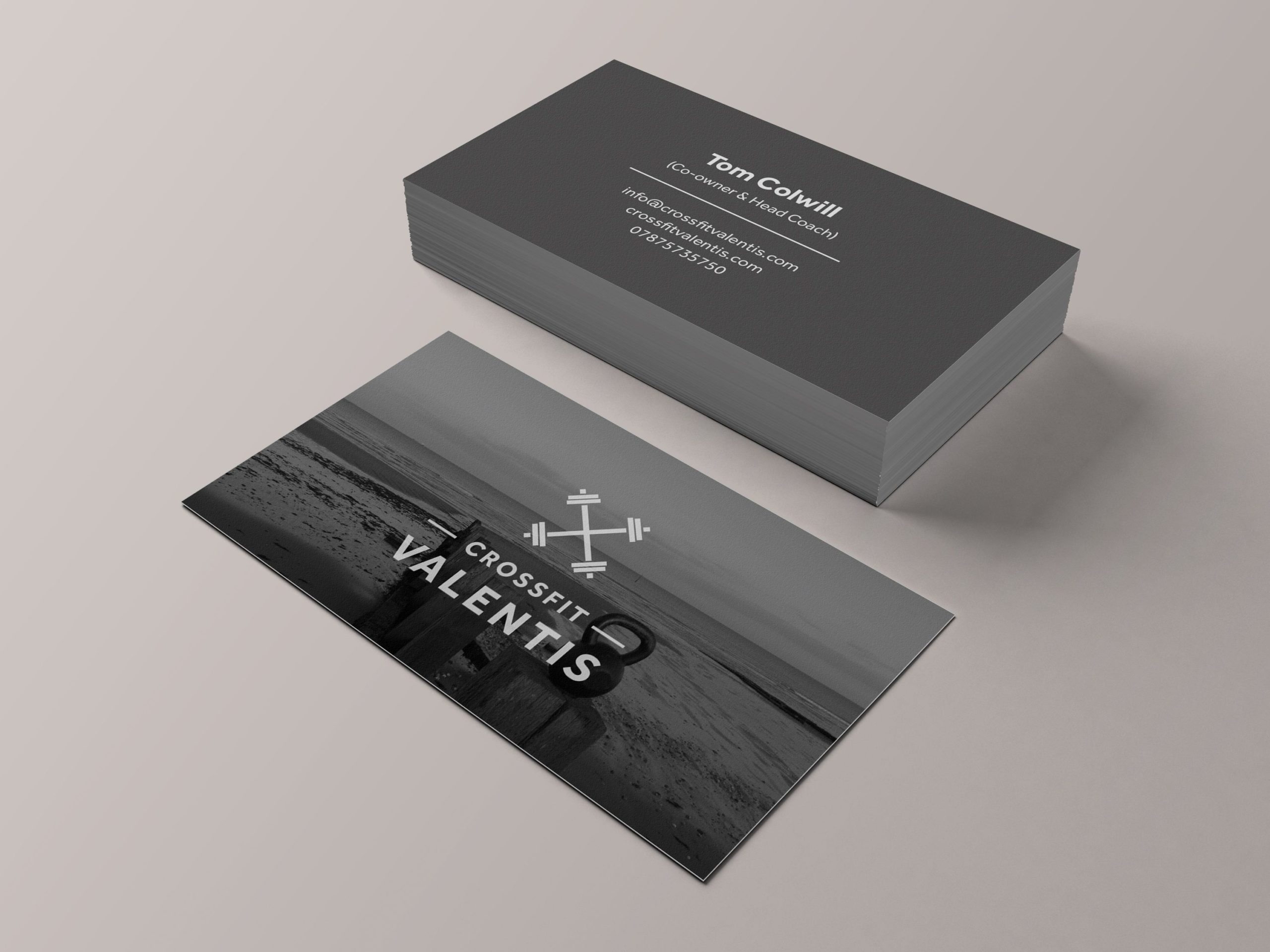 crossfit business cards 2