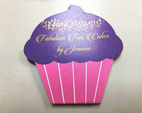 cupcake shaped business cards 3