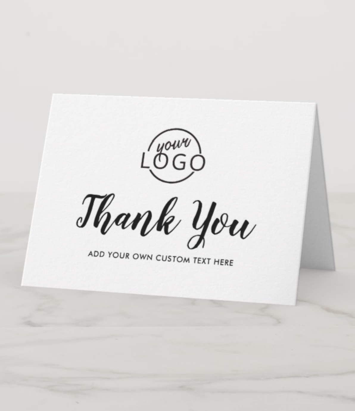 custom business thank you cards with logo 3