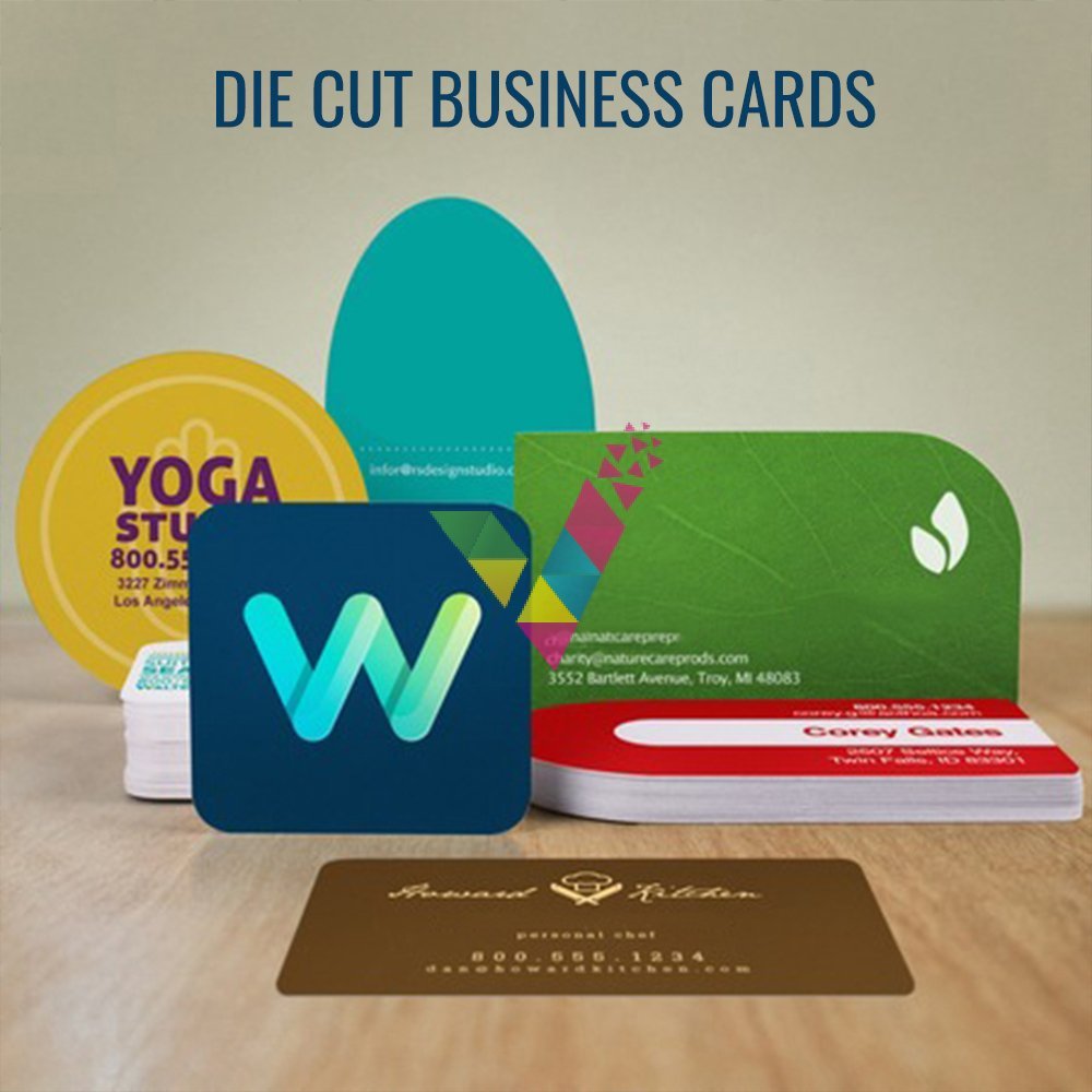 custom die cut business cards 3