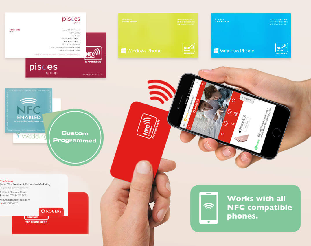 customizable nfc business cards 2