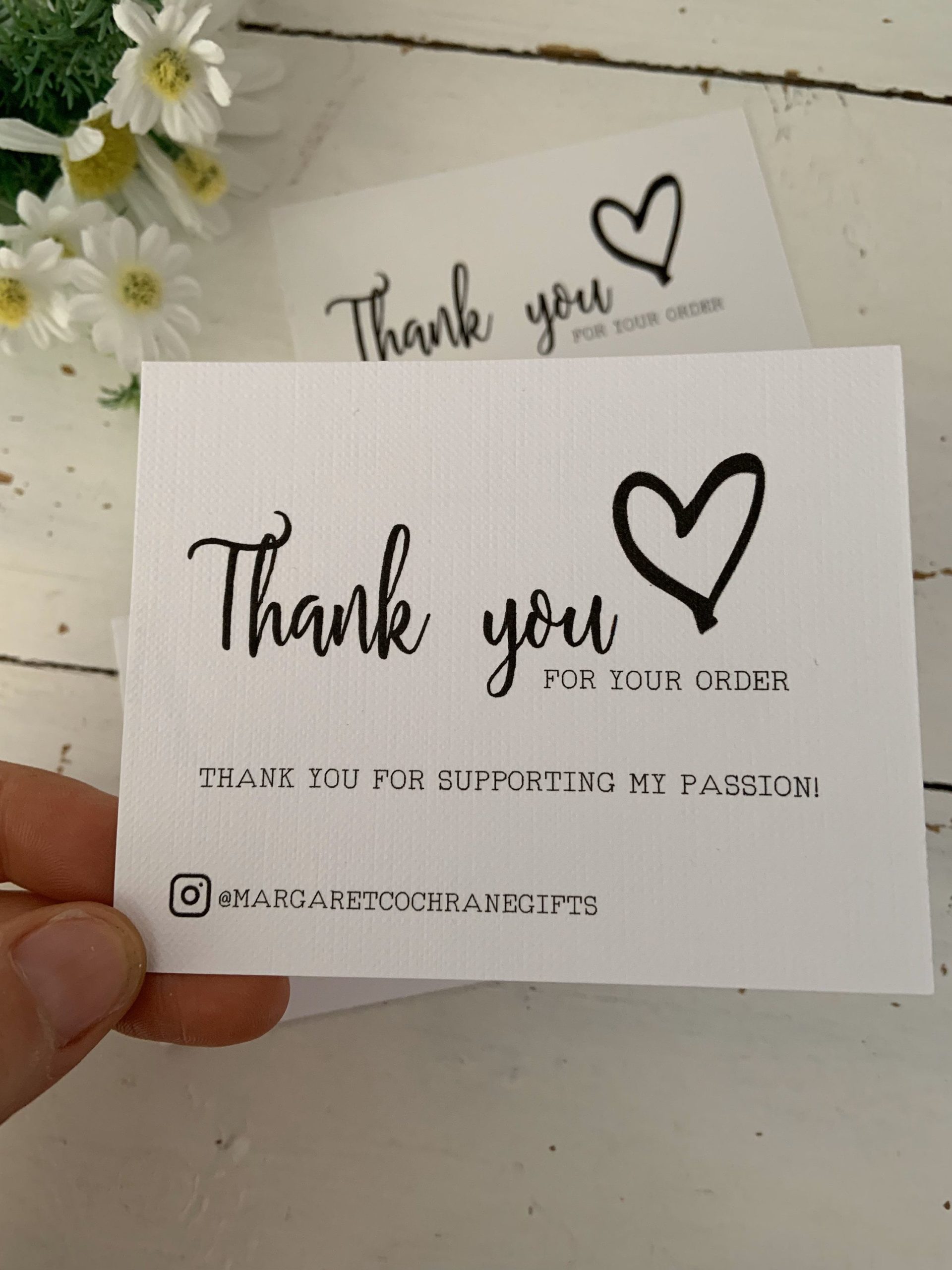 customized thank you cards for business 1