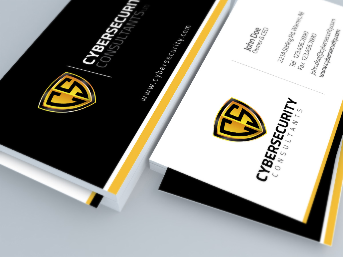 cyber security business cards 2