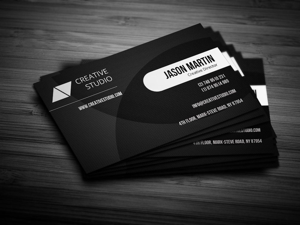 dark business cards 6