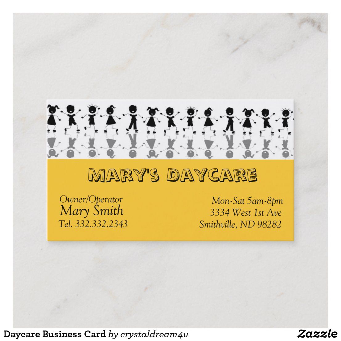 day care business cards 2
