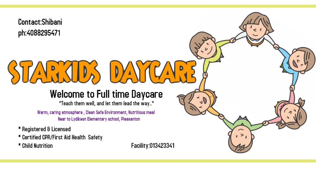day care business cards 3