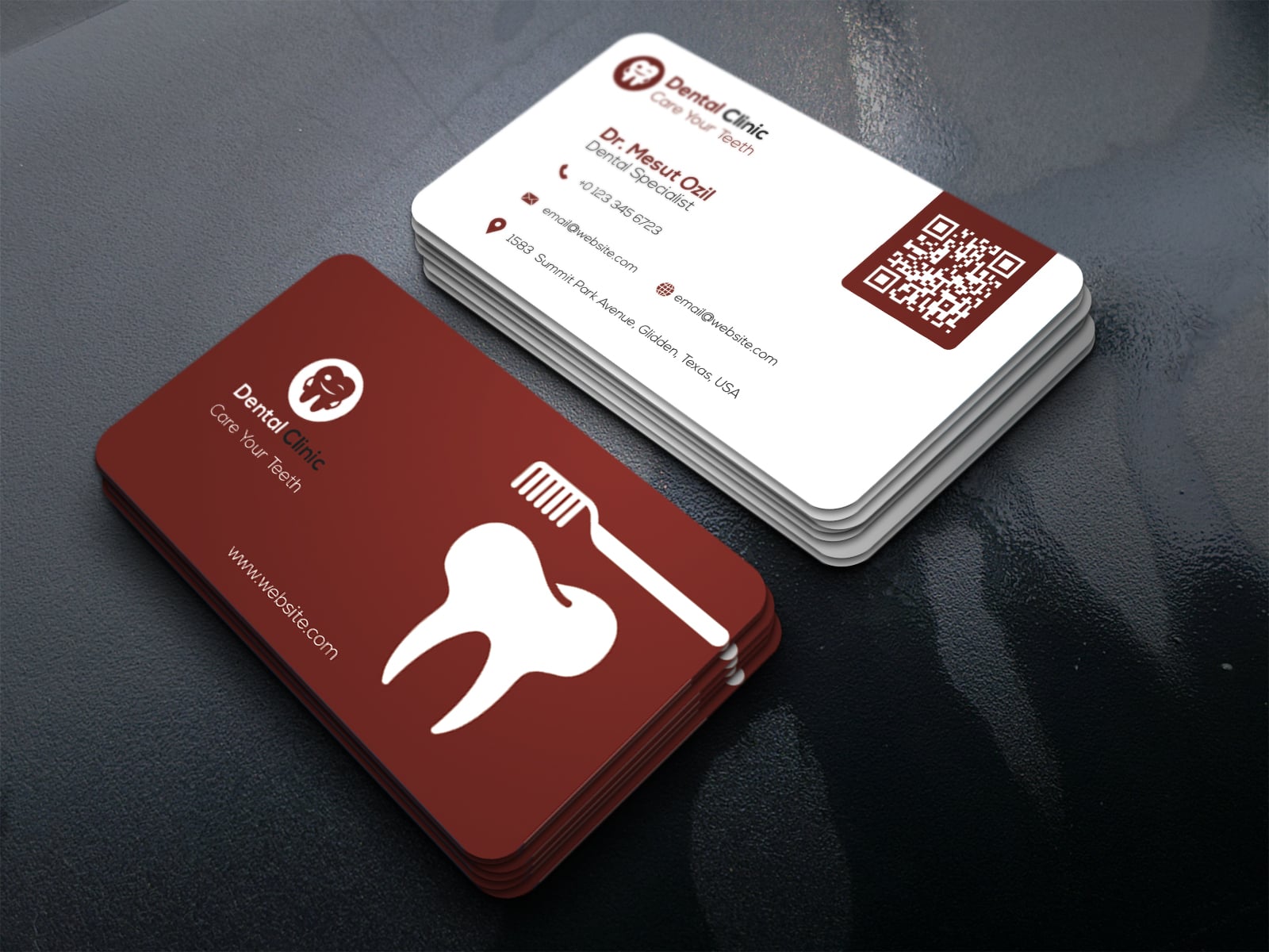 dentistry business cards 4