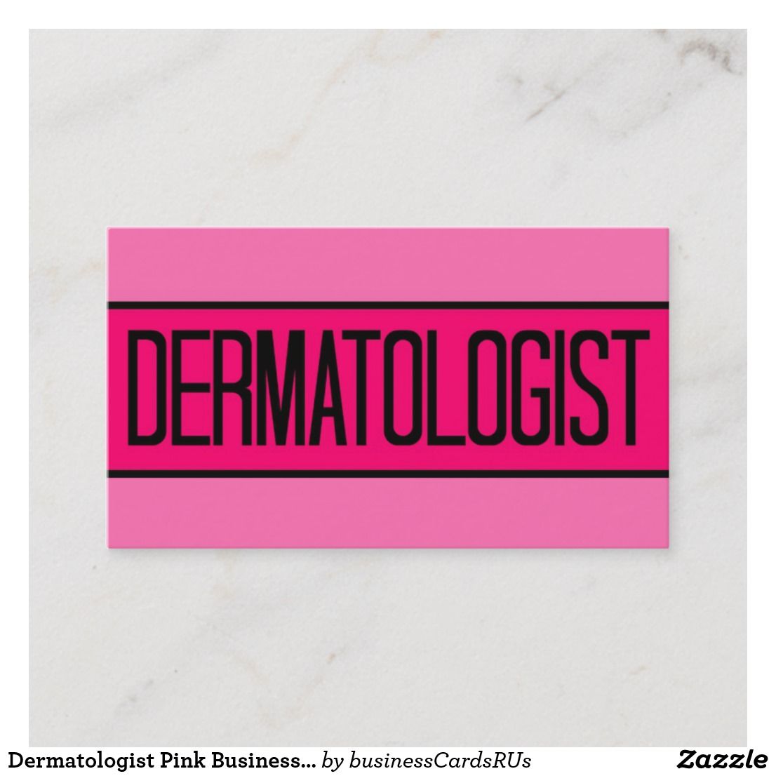 dermatologist business cards 2