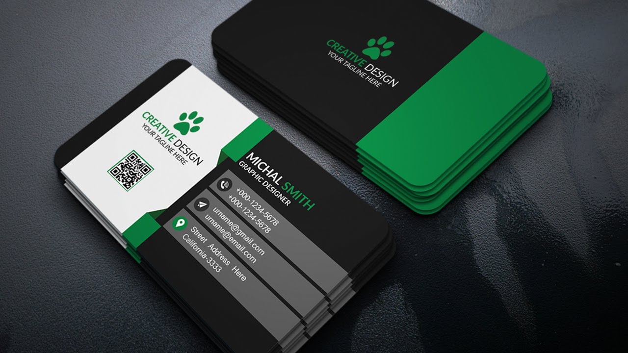 designing business cards in photoshop 4