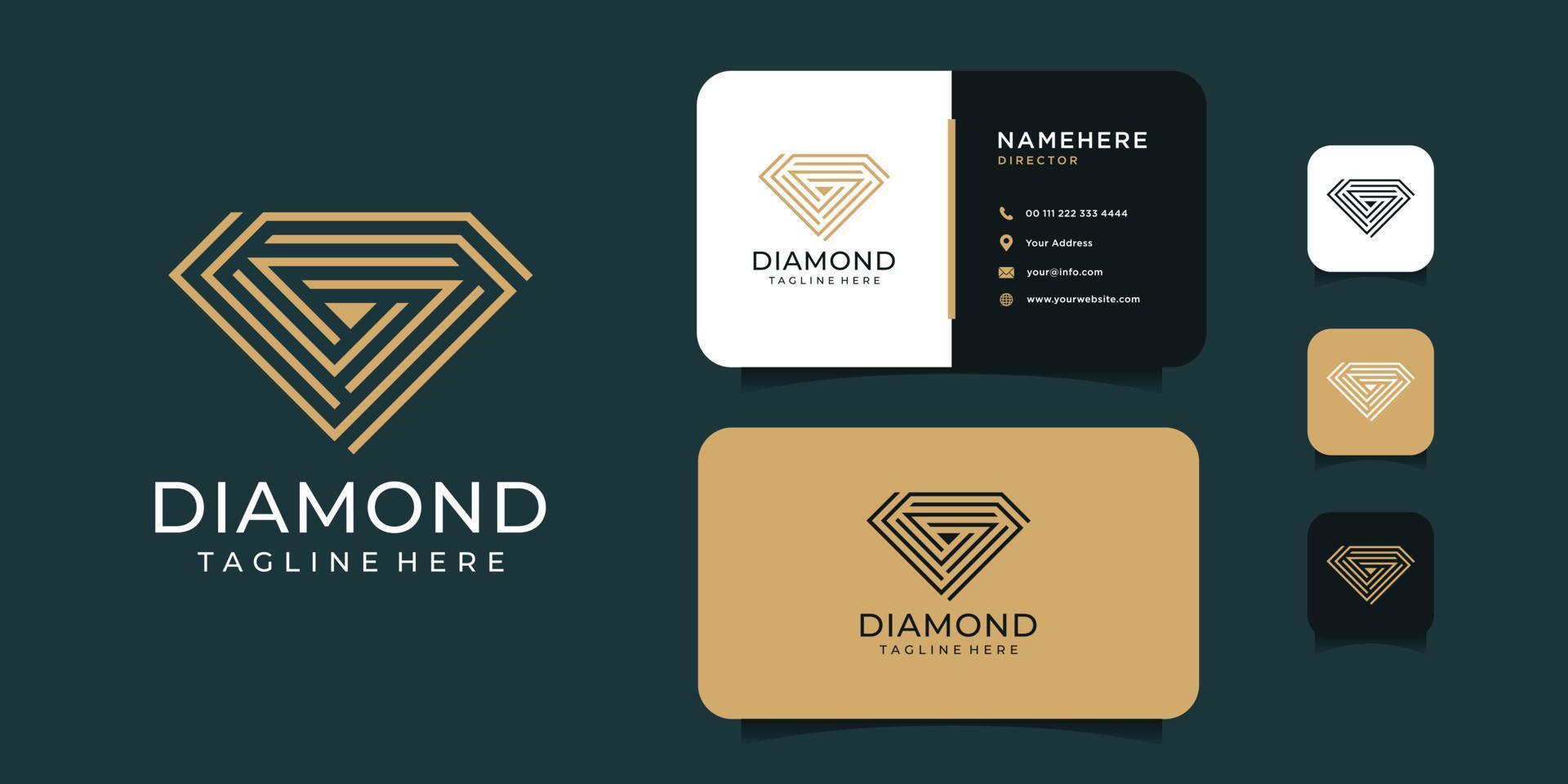 diamond business cards 1