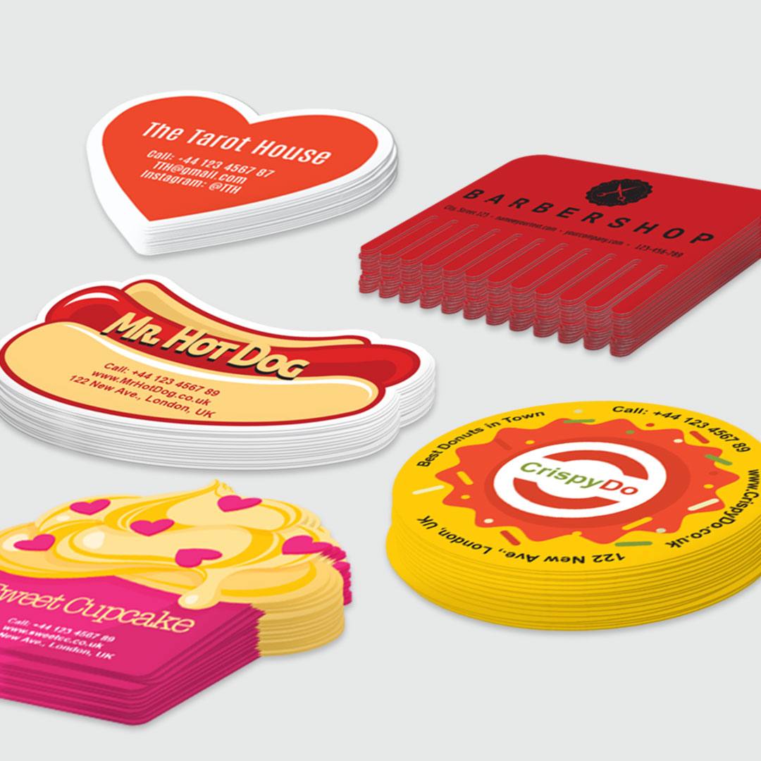 different shaped business cards 2