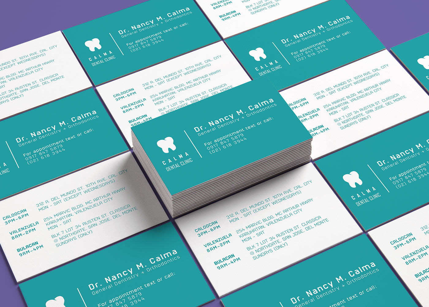 double sided business cards 2 2