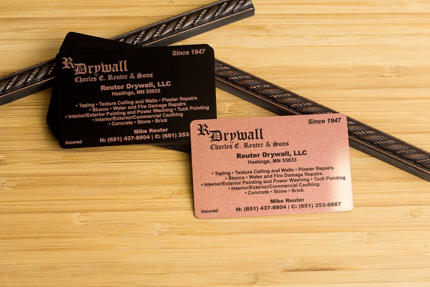 drywall business cards 1