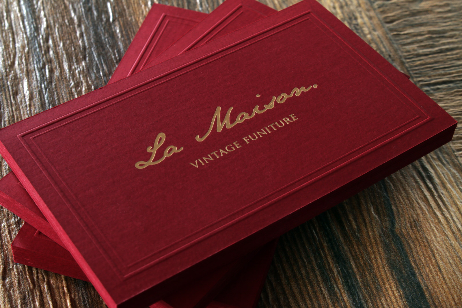 embossed gloss business cards 6