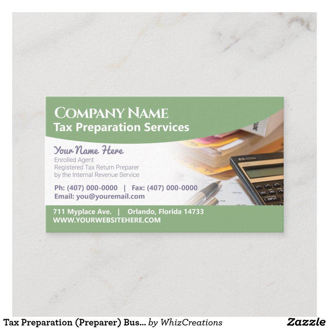 enrolled agent business cards 1