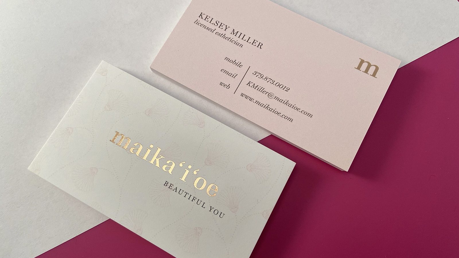 esthetician business cards ideas 1