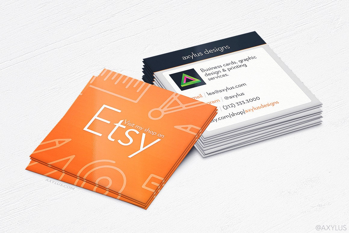 etsy business cards 2