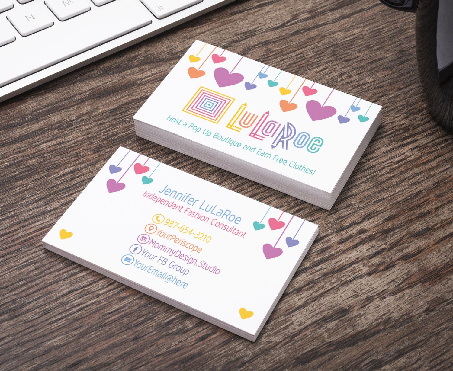 etsy lularoe business cards 1