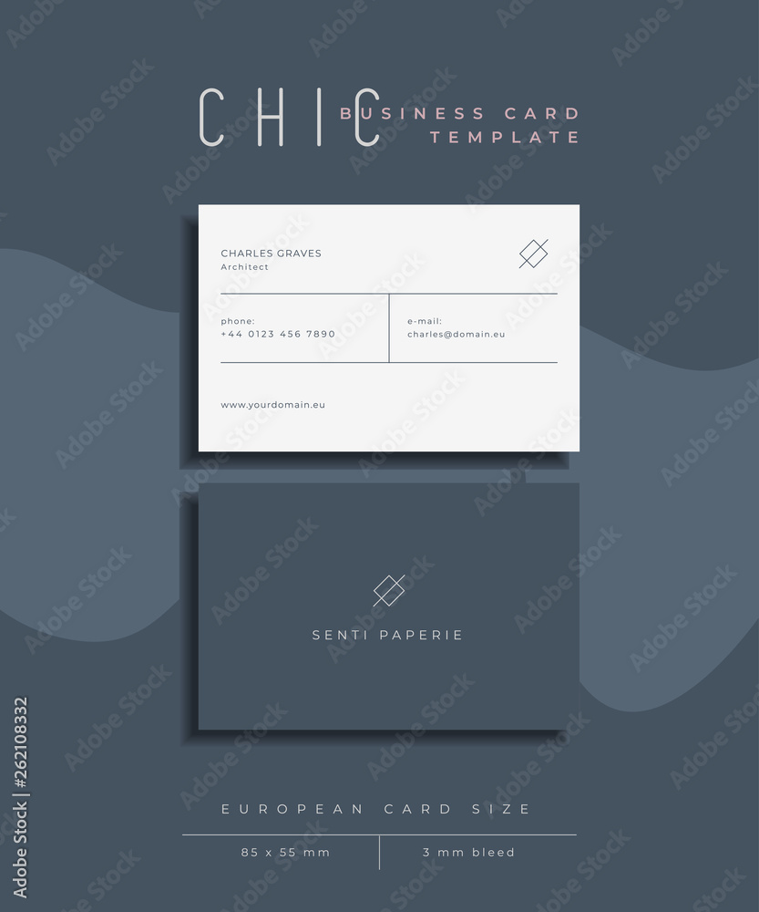 european size business cards 2