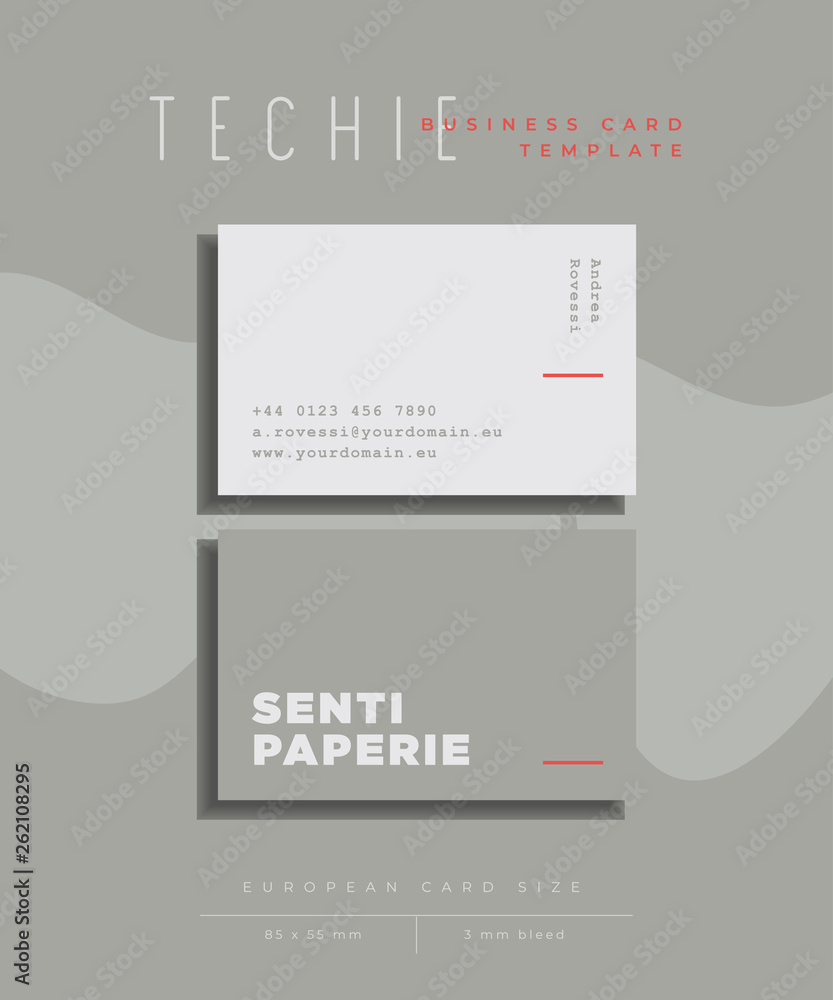 european size business cards 5