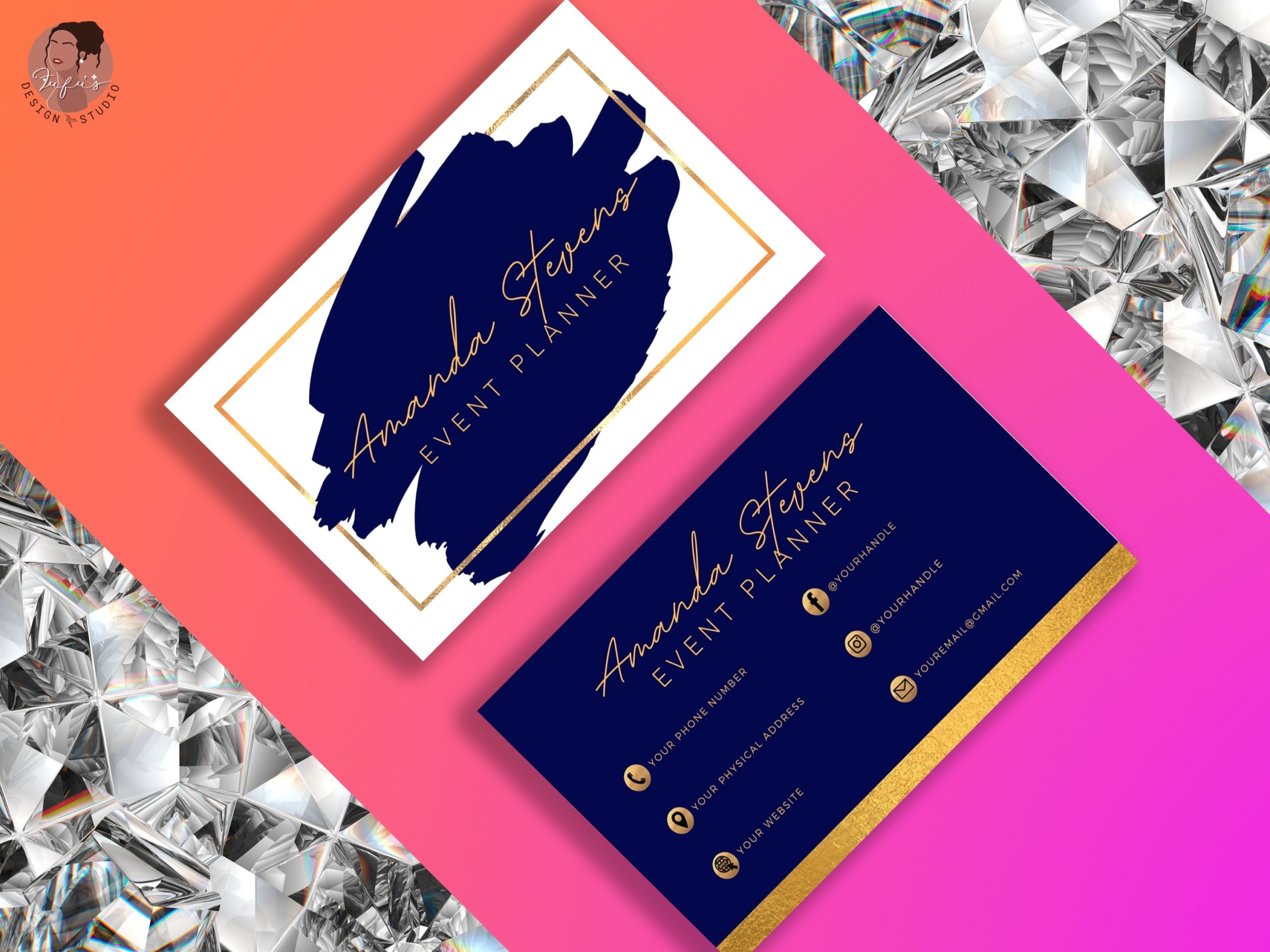 event planning business cards 2