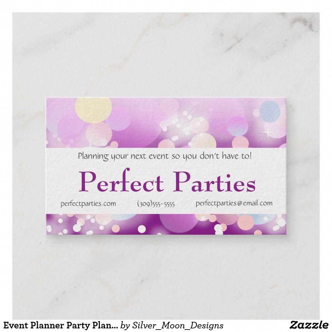 event planning business cards 3