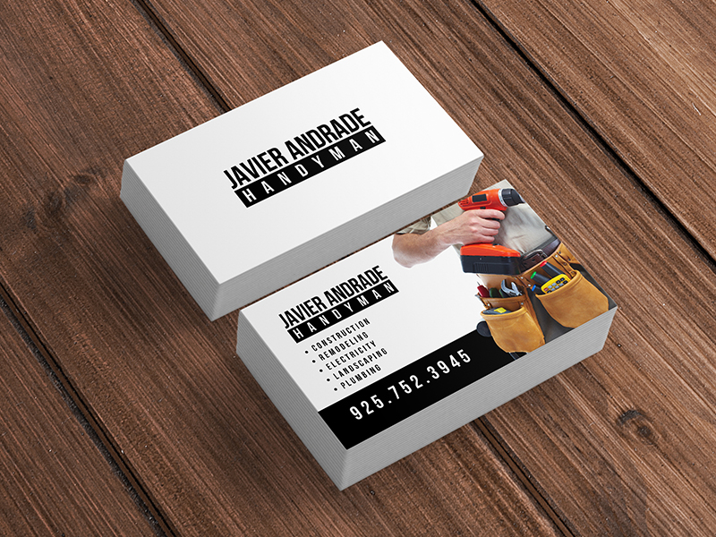 examples of handyman business cards 2